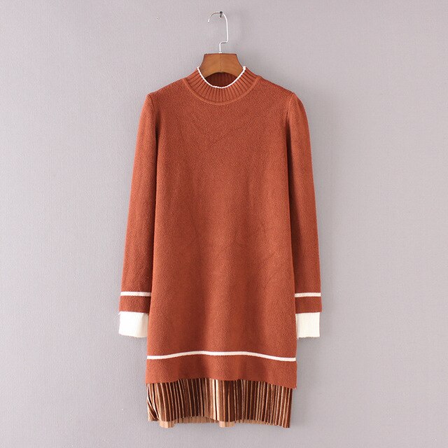 2019 Winter Turtleneck Pullovers Women's Striped Sweaters Wool Knitted Jumper Tops Feature Product