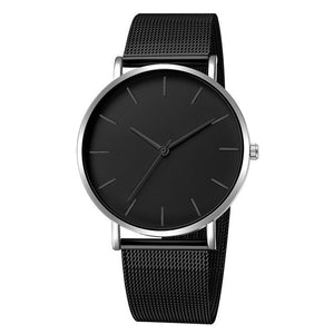 Simplicity Modern Quartz Watch Women Mesh Stainless Steel Bracelet High Quality Casual Wrist Watch for Woman Montre Femme D20